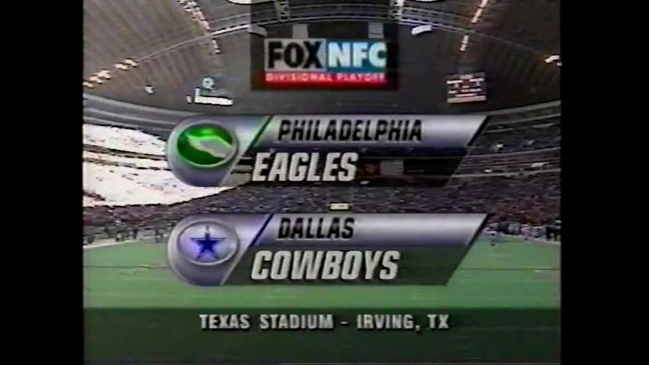 1996-01-07 NFC Divisional Philadelphia Eagles vs Dallas Cowboys