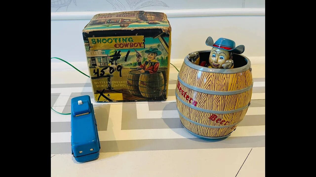 Finally! The elusive boxed single barrel Shooting Cowboy