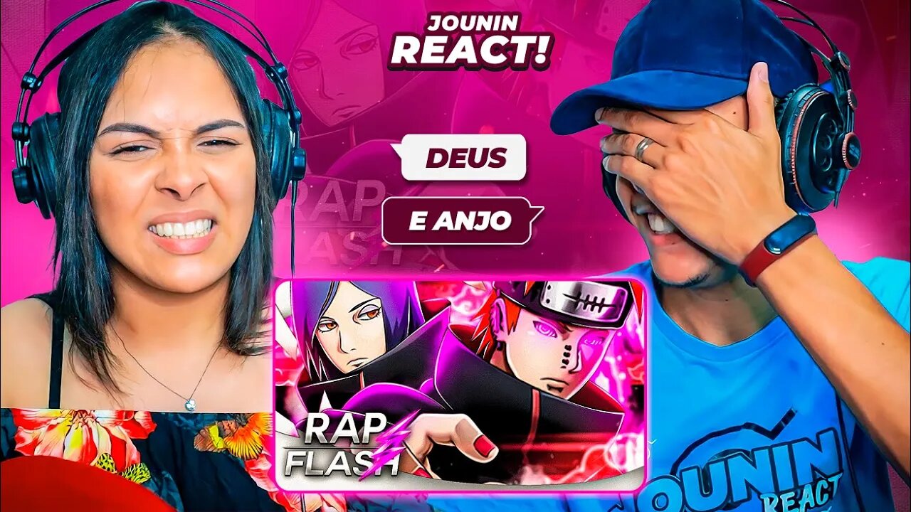 Rap do Pain e Konan (Deus e Anjo) Ft. Nathy SC // Flash Beats | [ React Rap Nerd ] 🔥