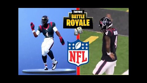 FORTNITE DANCES IN REAL LIFE! [NFL EDITION] || HD