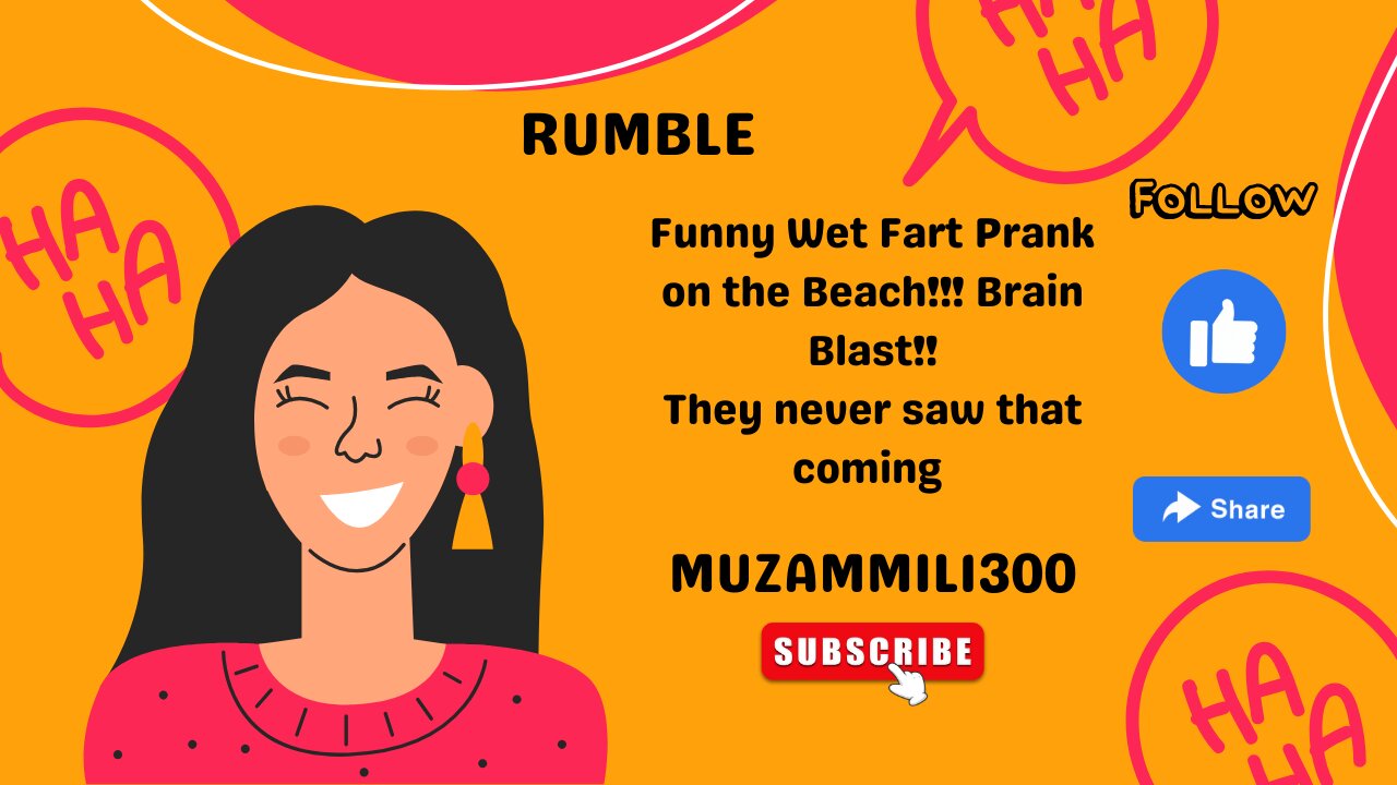 Funny Wet Fart Prank on the Beach!!! Brain Blast!! They never saw that coming 😂
