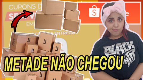 COMPRAS NA SHOPEE | VIERAM MAS ME DEI MAL!