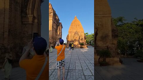 Cham Ruins Trang Vietnam 🇻🇳 #shorts #nhatrang #beach #expat #travel #rebornabroad #ruins #temple