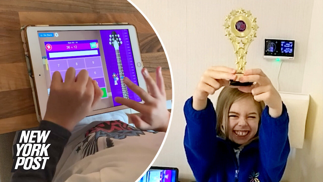 8-year-old math champ is ready to crush a world record