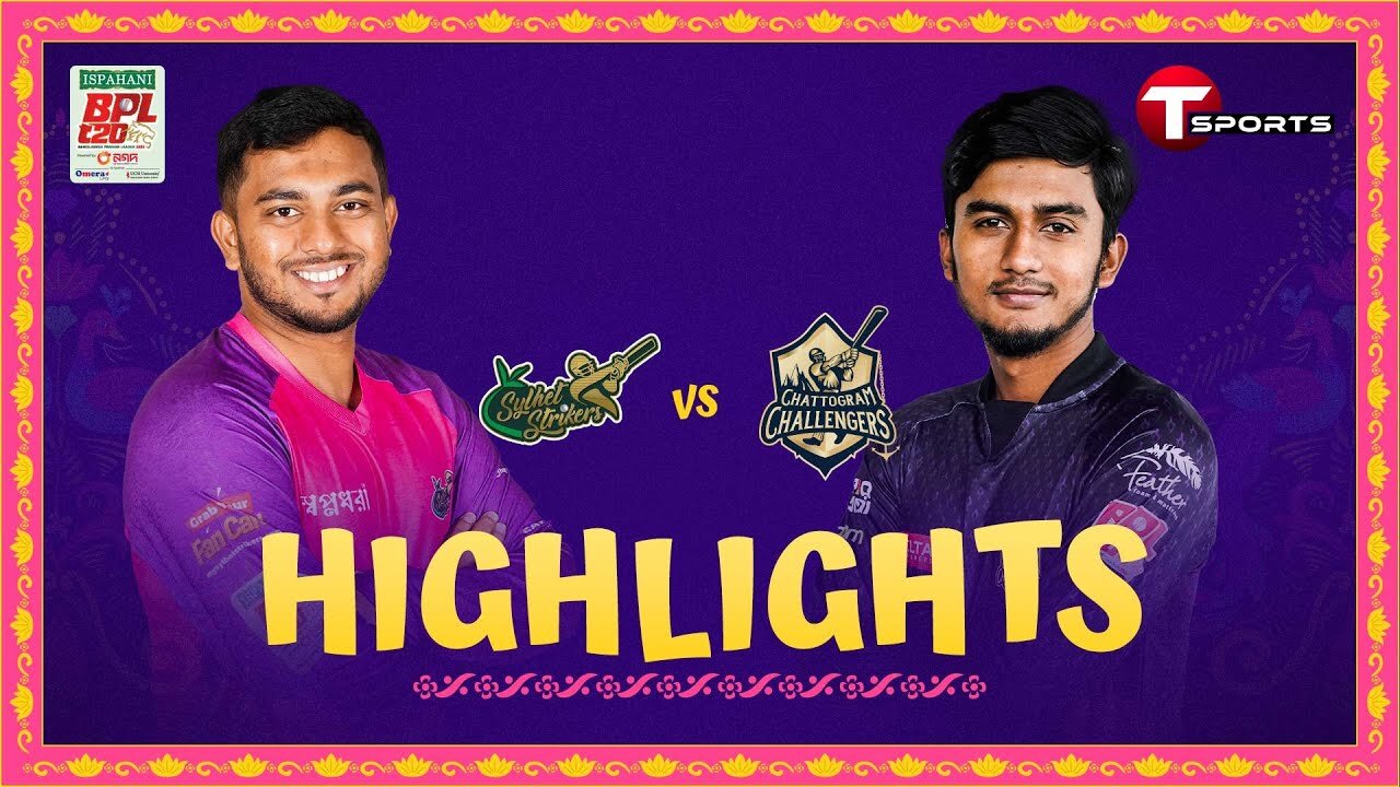 Highlights _ Chattogram Challengers vs Sylhet Strikers _ BPL 2024 _ Match 2 #cricket #games