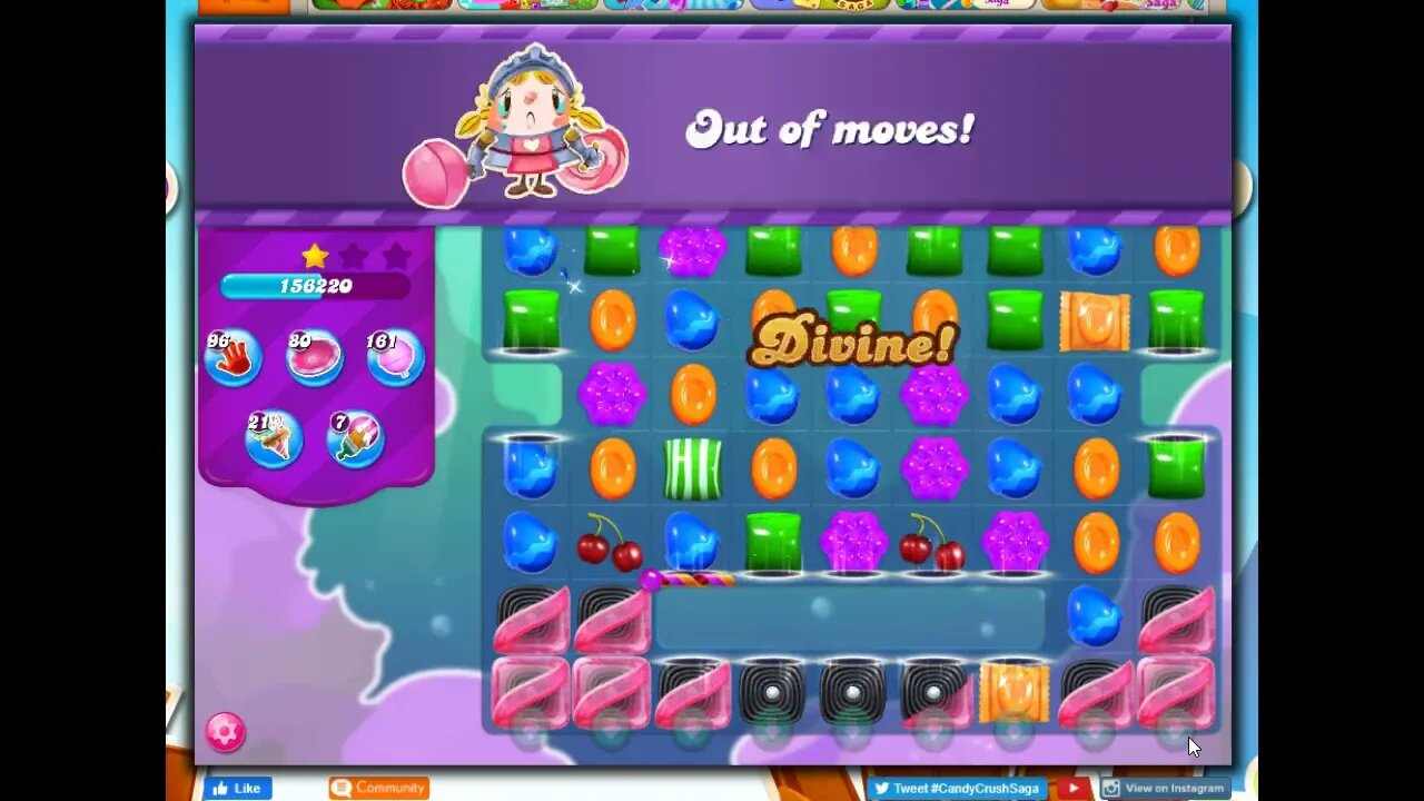 Candy Crush Level 6001 Talkthrough, 28 Moves 0 Boosters