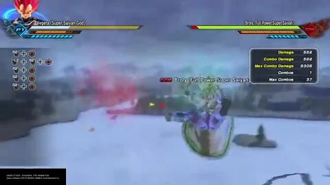 SSG Vegeta Niagara Pummel (Raid Blast)