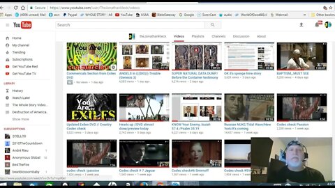 Container testimony T V commercials update - Jonathan Kleck
