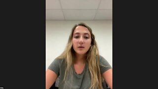 Abby Bruce talks about Stevenson's beach championship