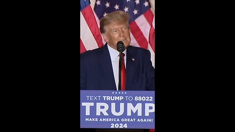 Trump’s 2024 Presidential Announcement