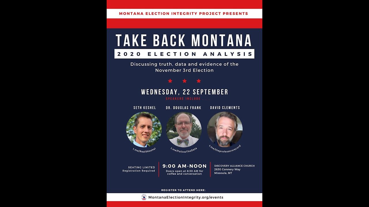 Take Back Montana Event - Seth Keshel