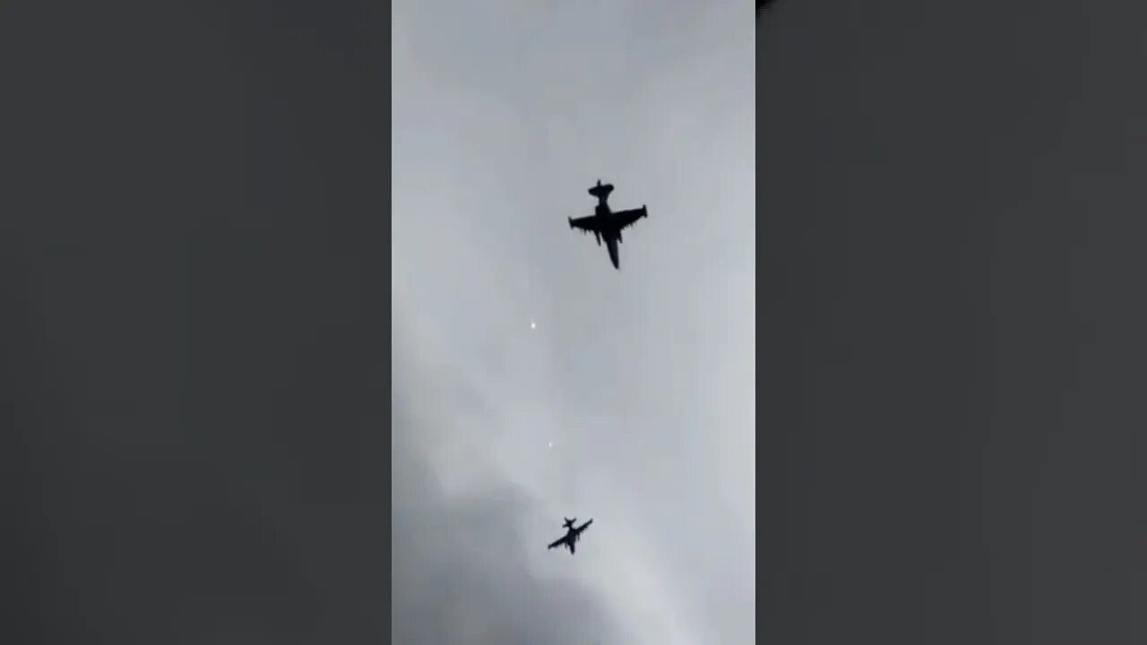 Штурмовики Су-25 поддерживают наступление войск 💪