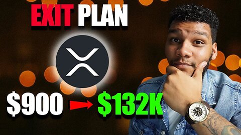 Turning $900 Into 132,000 w/ XRP!!! My Complete Exit Strategy! UPDATED 2024