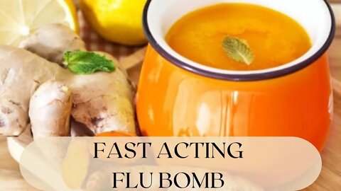 DIY Flu Bomb Recipe | Immunity Builder For Flu Season #fluseason #naturalmedicine #holistic