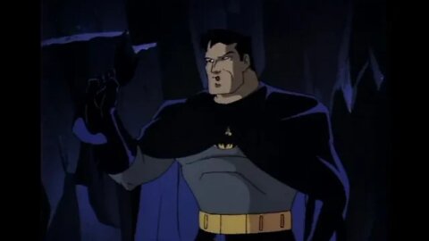 When you look too long into the abys the abys looks back through you | Batman The Animated Series