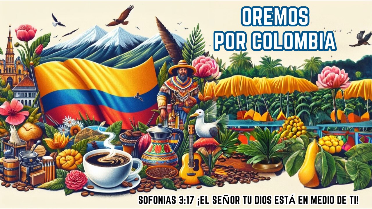 Orando por la paz y restauración de Colombia