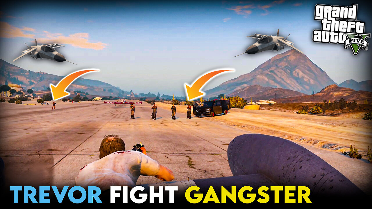 TREVOR FIGHT WITH GANGSTER I GTAV GAMEPLAY