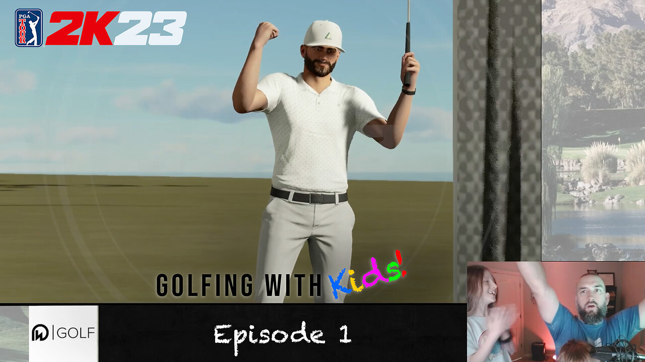 PGA 2k23 Gameplay | Golfing with Kids - Episode 1 | DW Golf Co