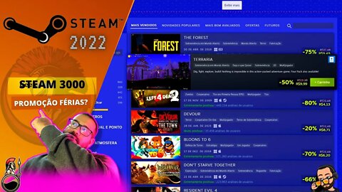 STEAM 3000 - Promoção de férias de games na STEAM