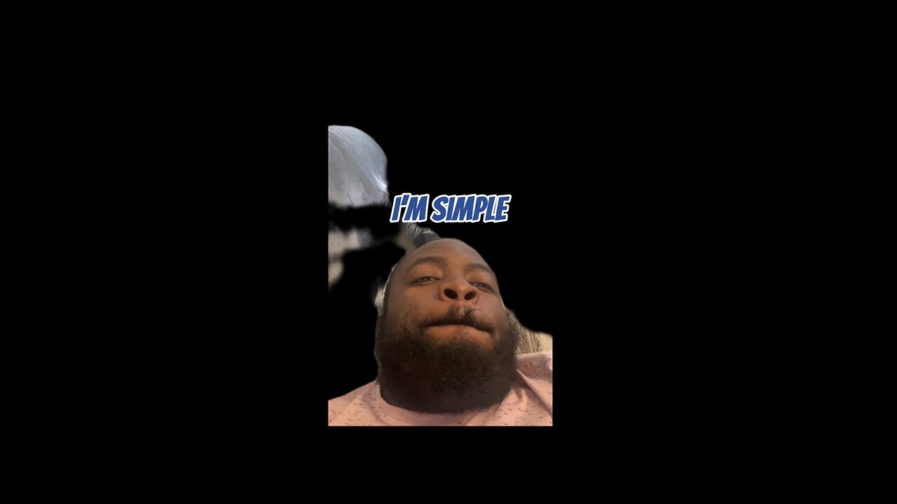 I’m Simple #dayodman #simplicity #simpleme #eeyayyahh #motivation