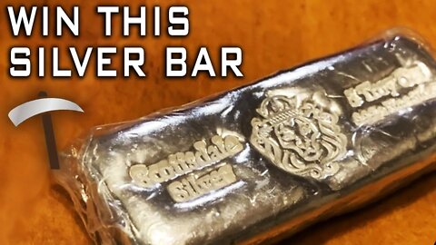 Reminder: Win This 5 Oz Scottsdale Silver Bar