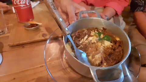 Odair Del Pozzo em Belo Horizonte e a polenta de ragu com linguiça caipira
