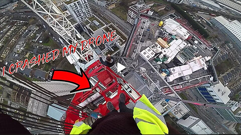 34 - Sneaking by Sleeping Security to Climb Crane