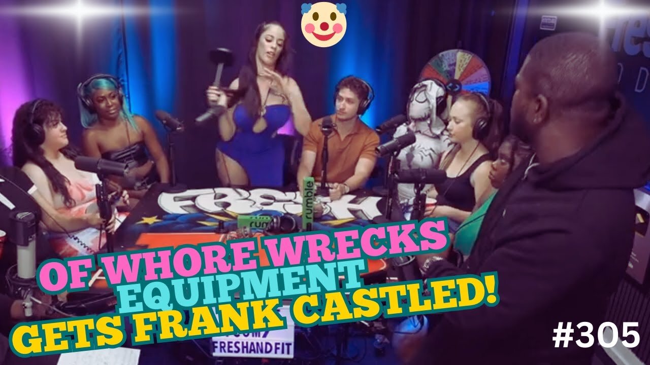 Epic Showdown: OF Whore Annihilates Equipment & Gets Frank Castled For The 3rd Time!