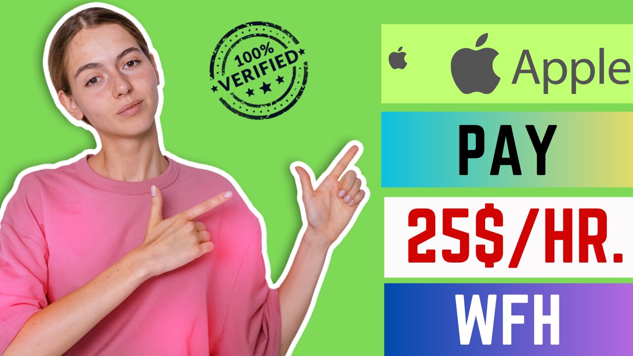 Earn 25$/hour with APPLE | Work From Home | New Side Hustle 2023