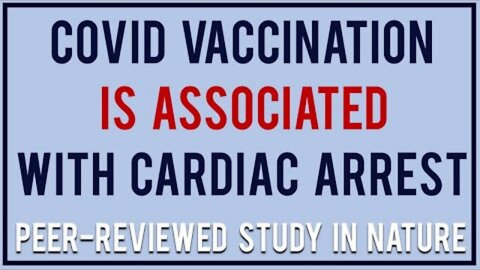 New Peer Reviewed Data Shows Shocking Numbers In Emergency Cardiac Events Post Jab - Dr. Moran