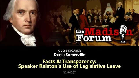 House Speaker David Ralston's Use of Legislative Leave