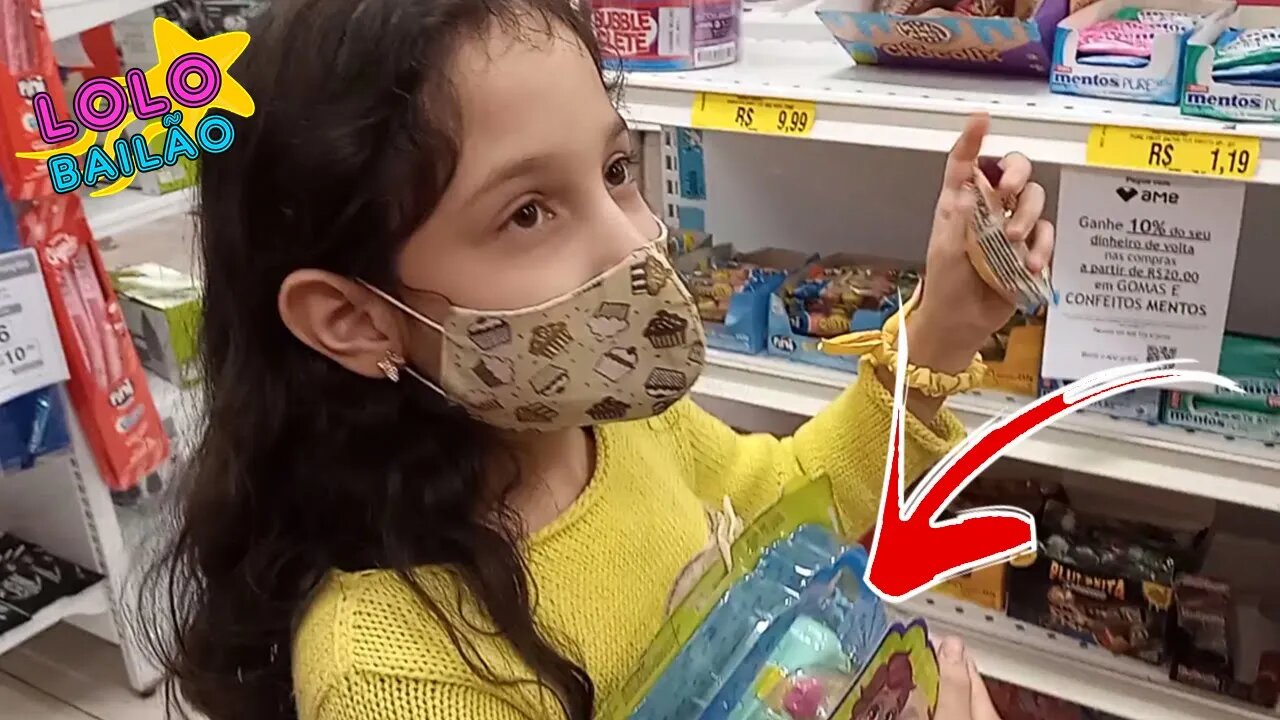 COMPREI UMA POLLY POCKET NO SHOPPING | LOLO BAILÃO.