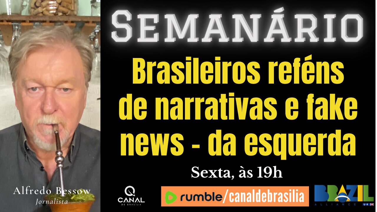 Brasileiros são reféns de narrativas e de fake news da esquerda