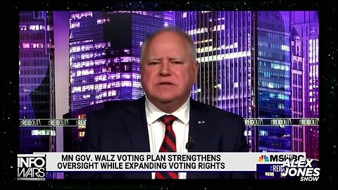 VP Tim Walz Calls For Banning Free Speech
