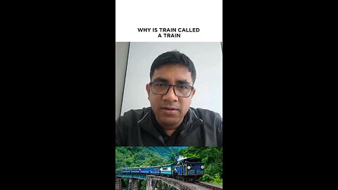 Why is a train called a train? #realbipuldas #TrainFacts #CuriousQuestions