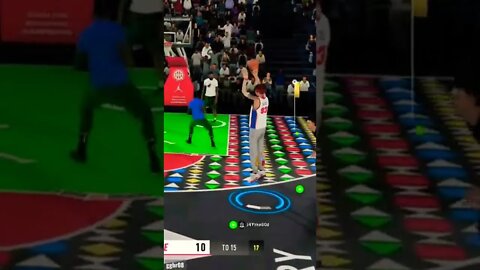 NBA 2K22 OLHA ESSA JOGADA 🏀#nba #nba2k22 #viral #shorts #gaming #basketball