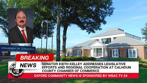 Senator Keith Kelley Inspires Unity at Calhoun County Chamber Event