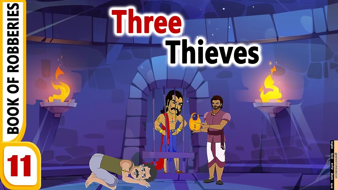 stories in english Three Thieves English Stories Moral Stories in English