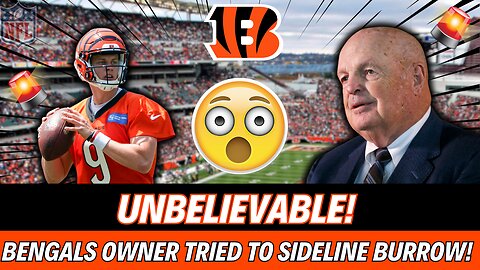 🏈😲 THIS IS CRAZY! MIKE BROWN TRIED TO SIDELINE OUR STAR QB BURROW! WHO DEY NATION NEWS