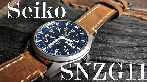 The Better Field Watch: Seiko SNZG11J1 Review (SNZG Series, SNZG)