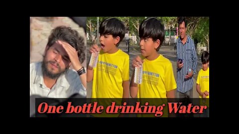 One Bottle drinking water|एक बोतल पानी के लिय इत्ना मेहनत 😭😭