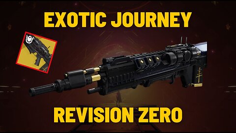 Destiny 2 - Journey: The Hidden Shappe (Revision Zero) (Need Season Pass)