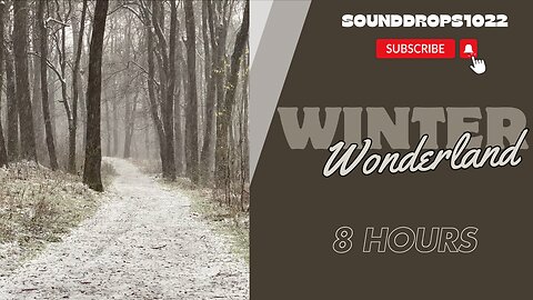 8 Hours of Snow Ambience - Full Night’s Snowy Rest