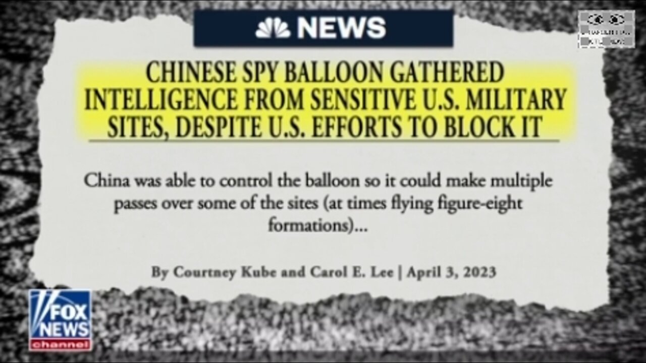 The Handling Of The Chinese Spy Balloon - Another Biden Admin F**k Up...