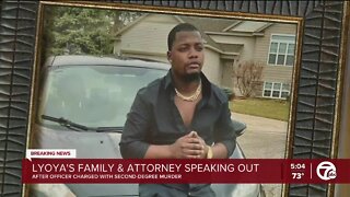 Patrick Lyoya's family & attorney speak after officer charged with second-degree murder