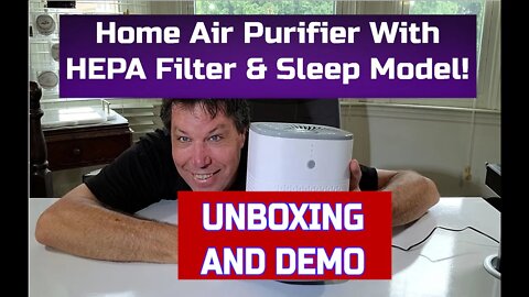 Loytio Air Purifier With HEPA Filter and Sleep Setting