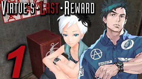 TRAPPED IN A ELEVATOR | Zero Escape: Virtue's Last Reward Let's Play - Part 1