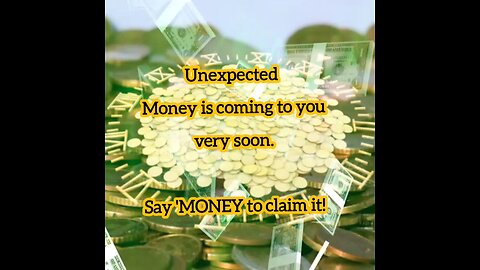 money affirmation #claimit