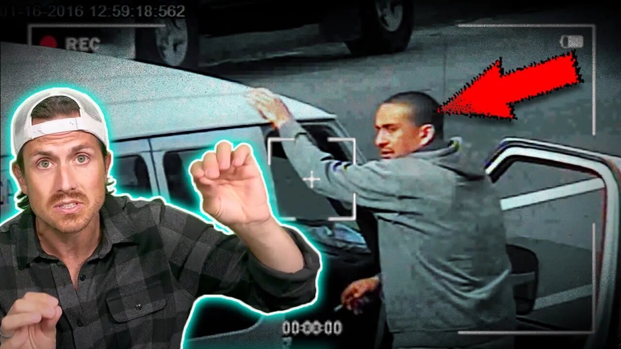 His security camera footage revealed a CONSPIRACY
