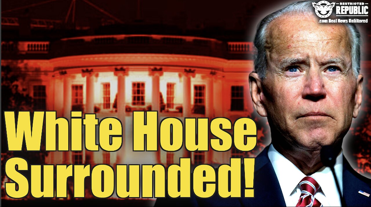 White House Surrounded!! Thousands At Its Door Step!